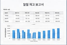 일일 재고 보고서